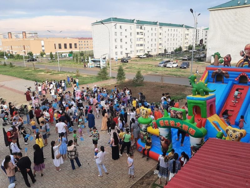 В целях поздравления с Днем защиты детей было проведено праздничное мероприятие