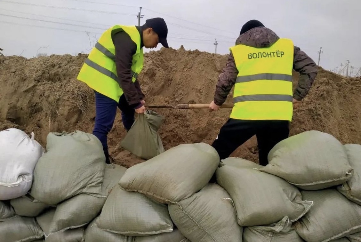 О работе волонтерского штаба во время паводка