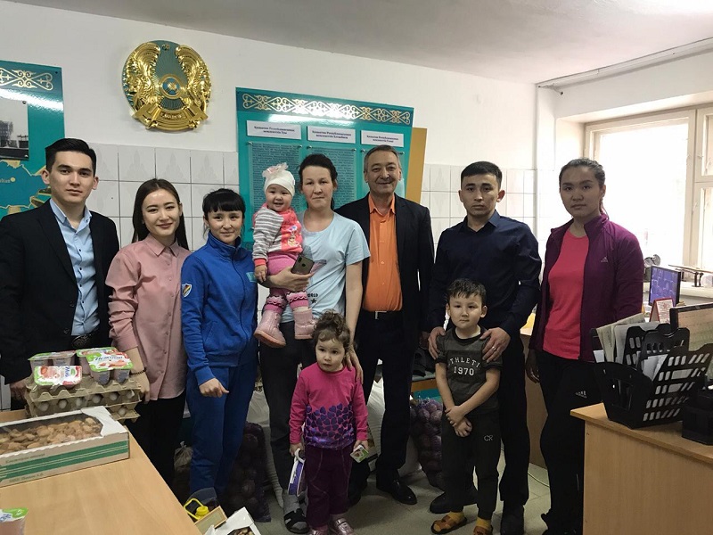 В рамках общенационального проекта«Birgemiz:Qamqor» 