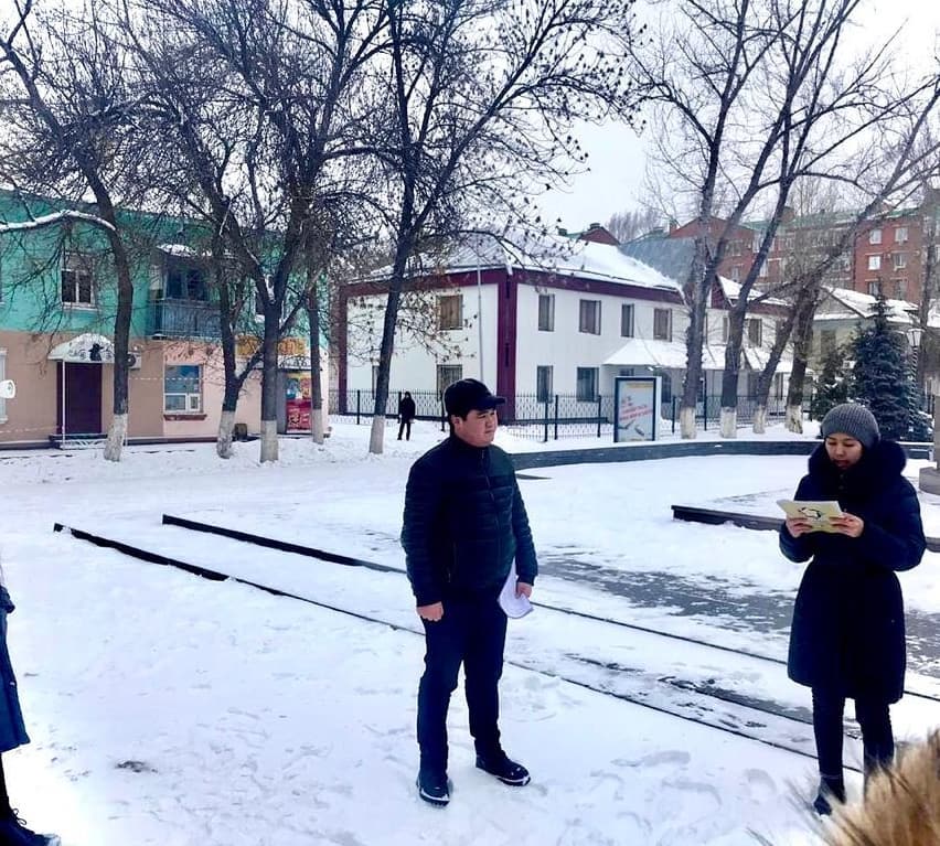 Акция «Батырларға тағзым»